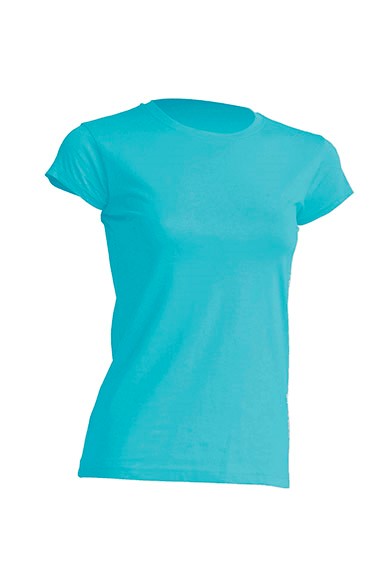Camiseta mujer manga corta.100% algodón. Gramaje: 155 gr. aprox.