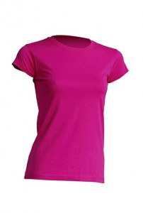 Camiseta mujer manga corta.100% algodón. Gramaje: 155 gr. aprox.