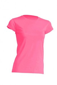 Camiseta mujer manga corta.100% algodón. Gramaje: 155 gr. aprox.