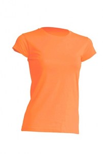 Camiseta mujer manga corta.100% algodón. Gramaje: 155 gr. aprox.