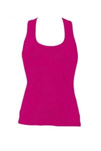 Camiseta personalizada de chica de tirantes.. Espalda diseño natación. Canalé 1x1