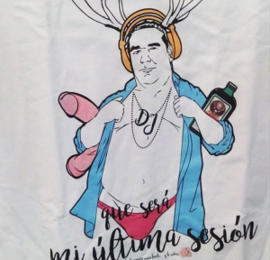 Camiseta realizada para particular
